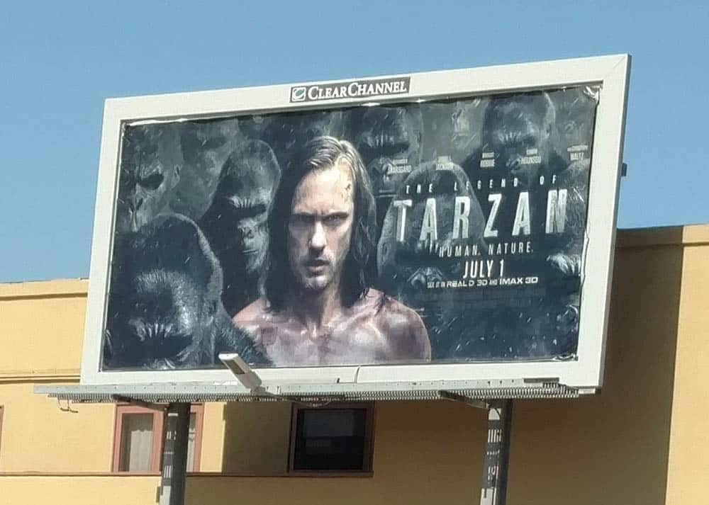 EcoPoster Tarzan - Out of Home Advertising