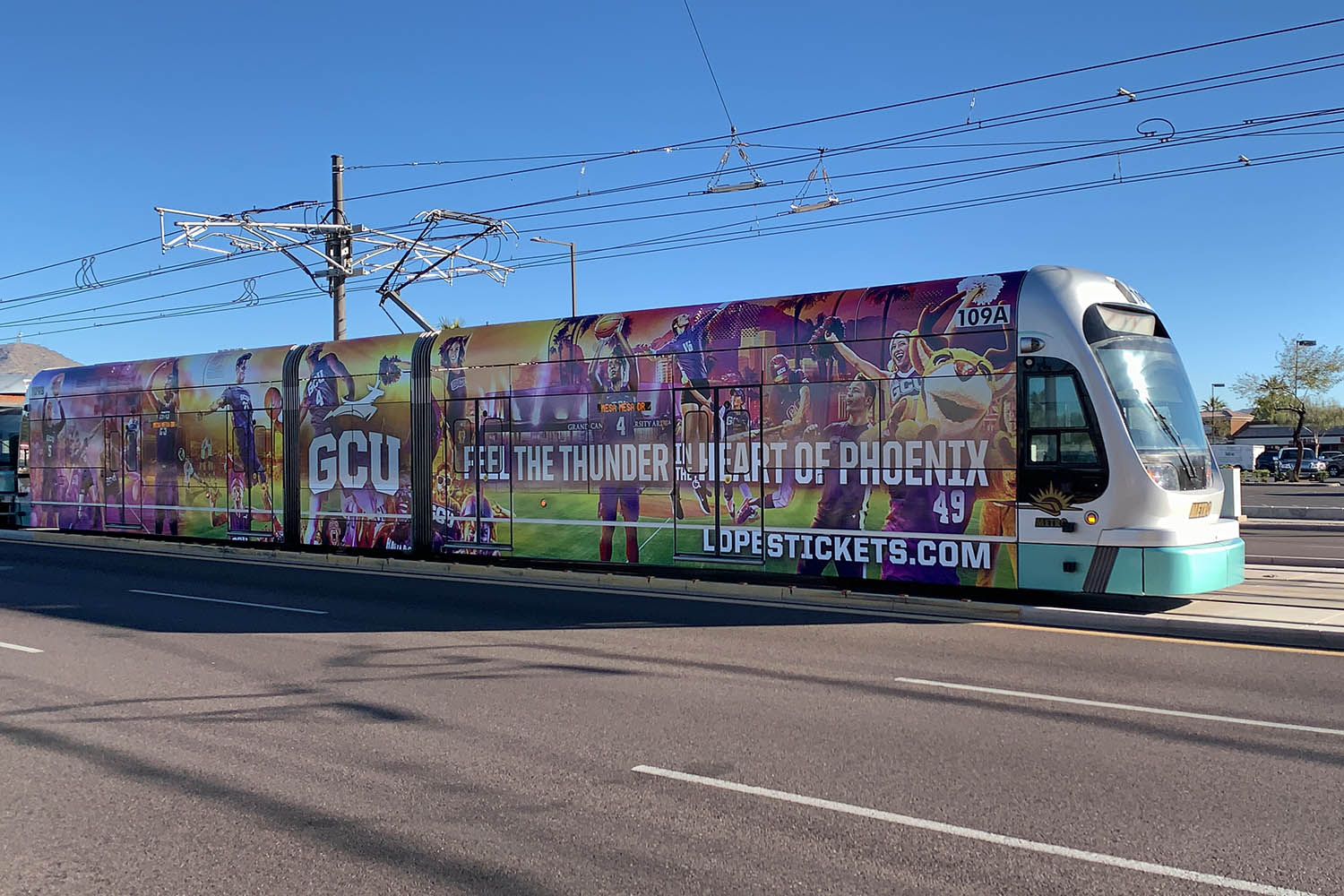 GCU Train Wrap