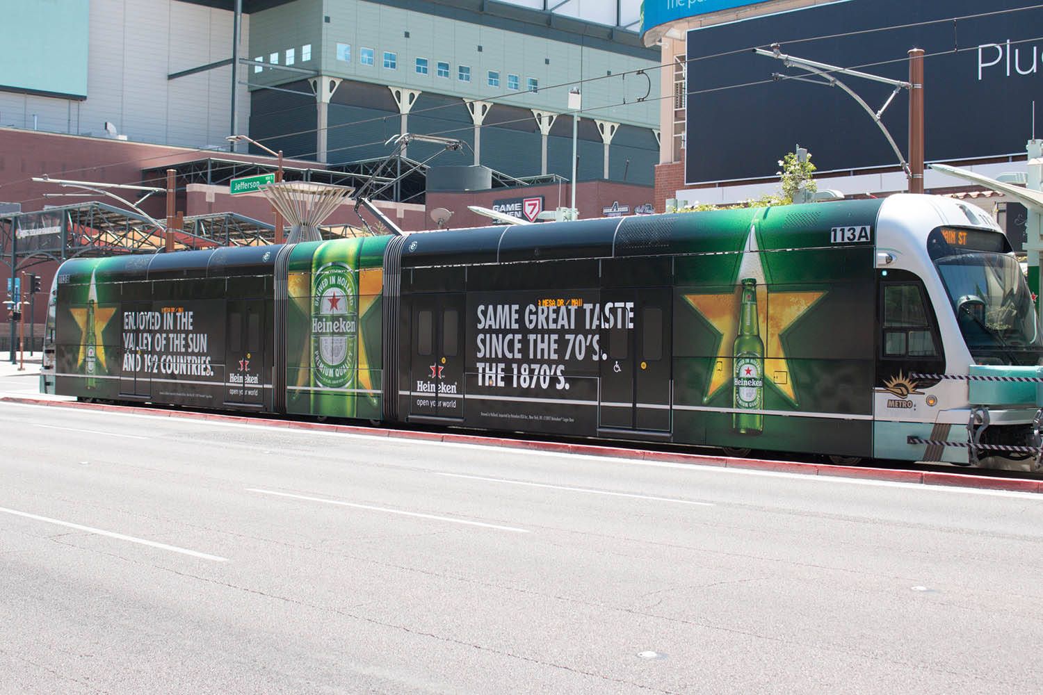 Heineken Bus Wrap