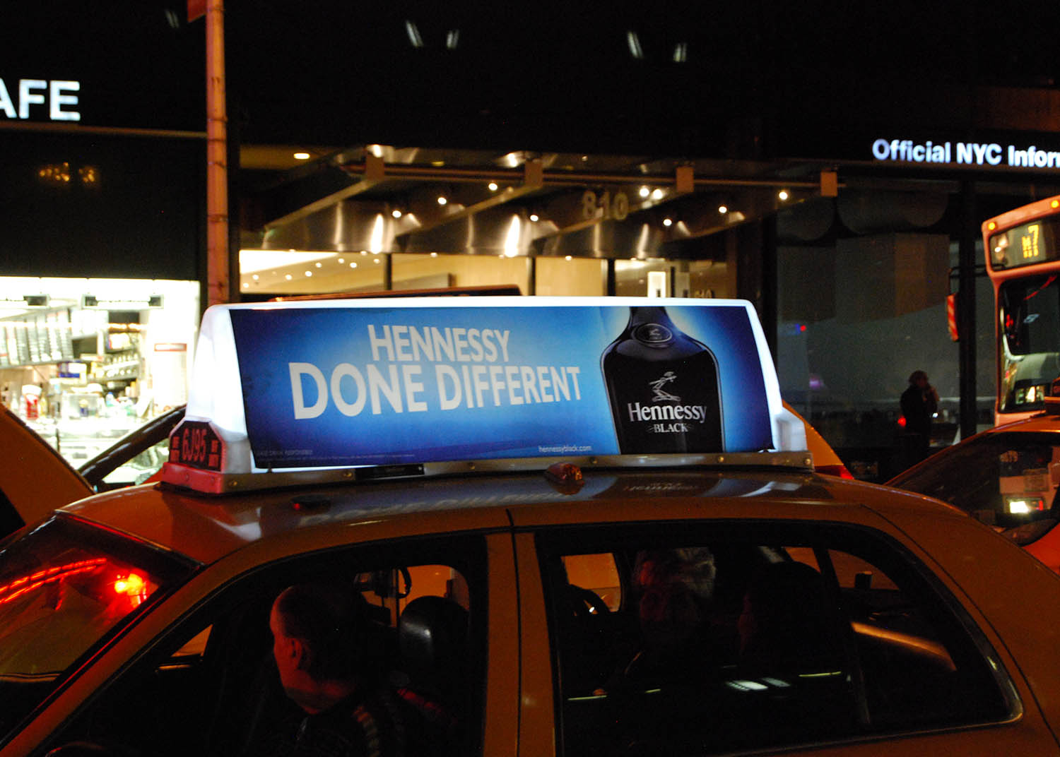 Hennessy Taxi Top