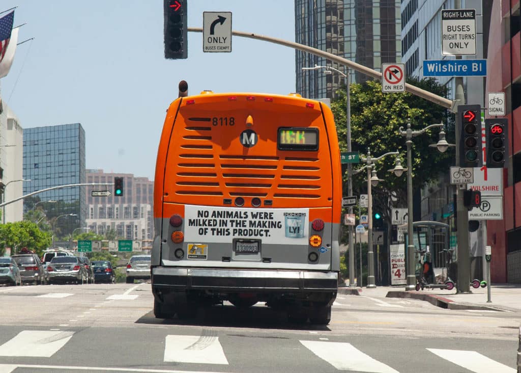 Oatly Bus Tail - OOH Graphics