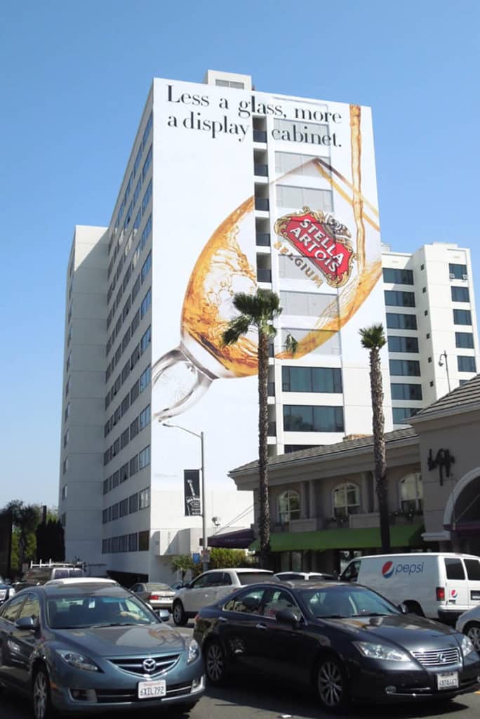 Stella Artois Tall Wall